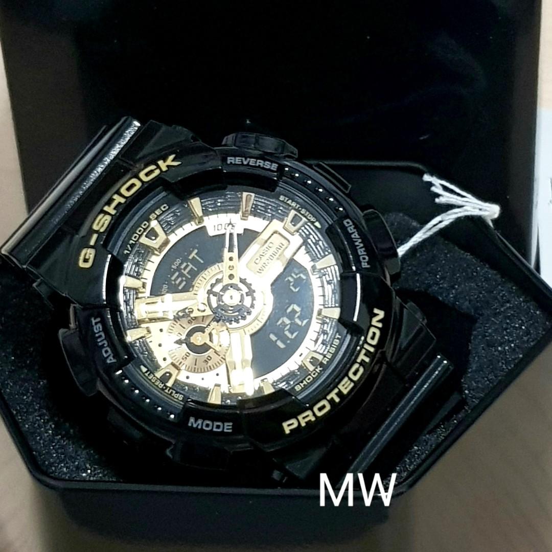 GA110GB1 GA110 Casio GShock World Time Alarm Analog Digital Watch, Mobile Phones & Gadgets