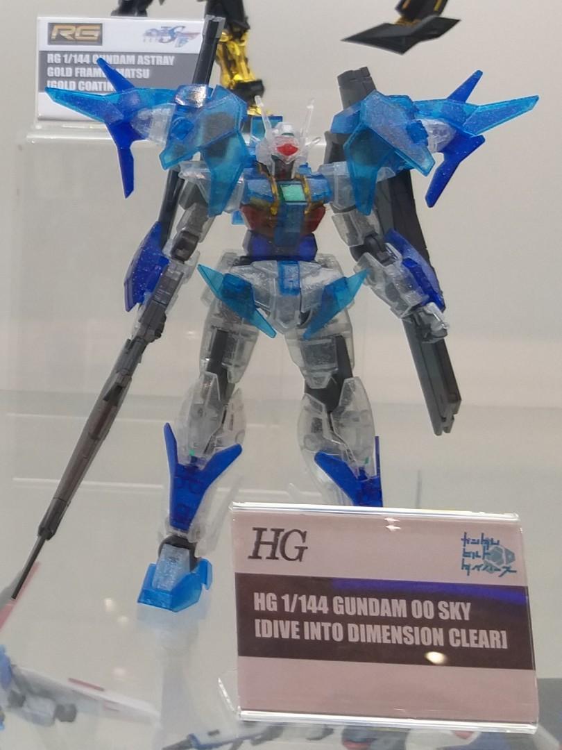 Hg 1/144 Gundam Oo Sky ( Dive Into Dimension Clear), Hobbies & Toys, Toys &  Games On Carousell