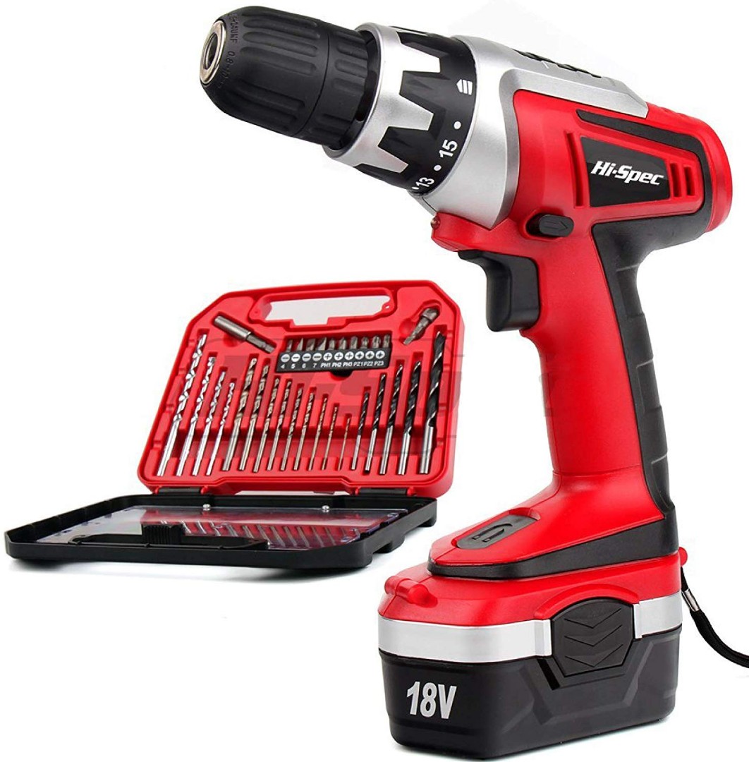 Hi spec best sale 18v drill