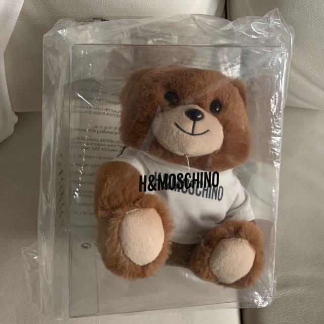 H&m moschino teddy bear hot sale