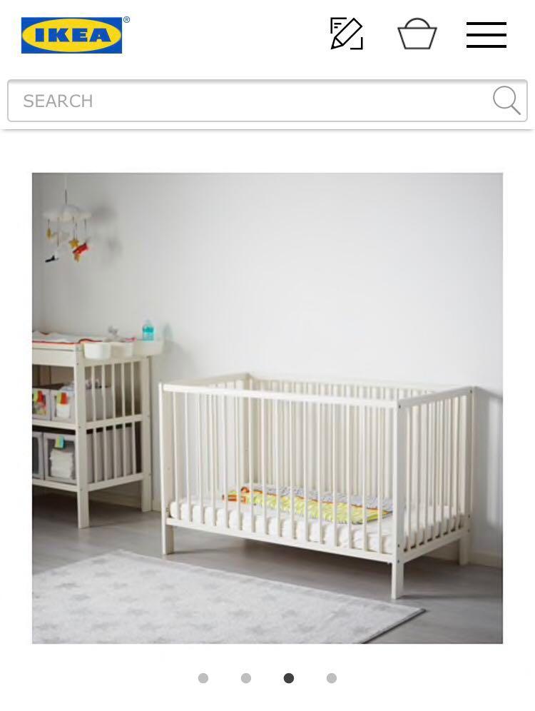 IKEA baby cot Gulliver, Babies & Kids, Baby Nursery & Kids Furniture