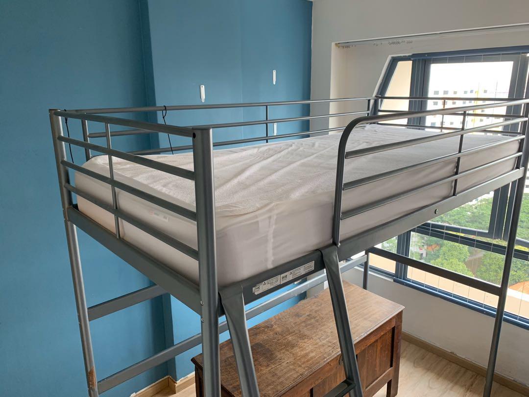 IKEA loft bed 15 keen to sell, Furniture & Home Living, Furniture