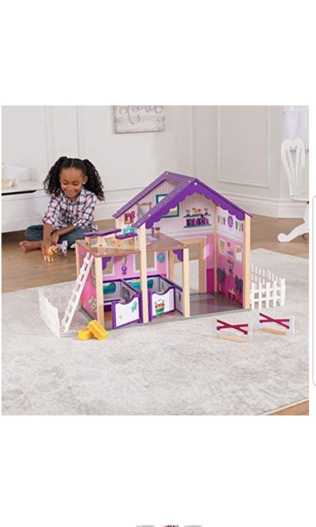 dollhouse horse stable