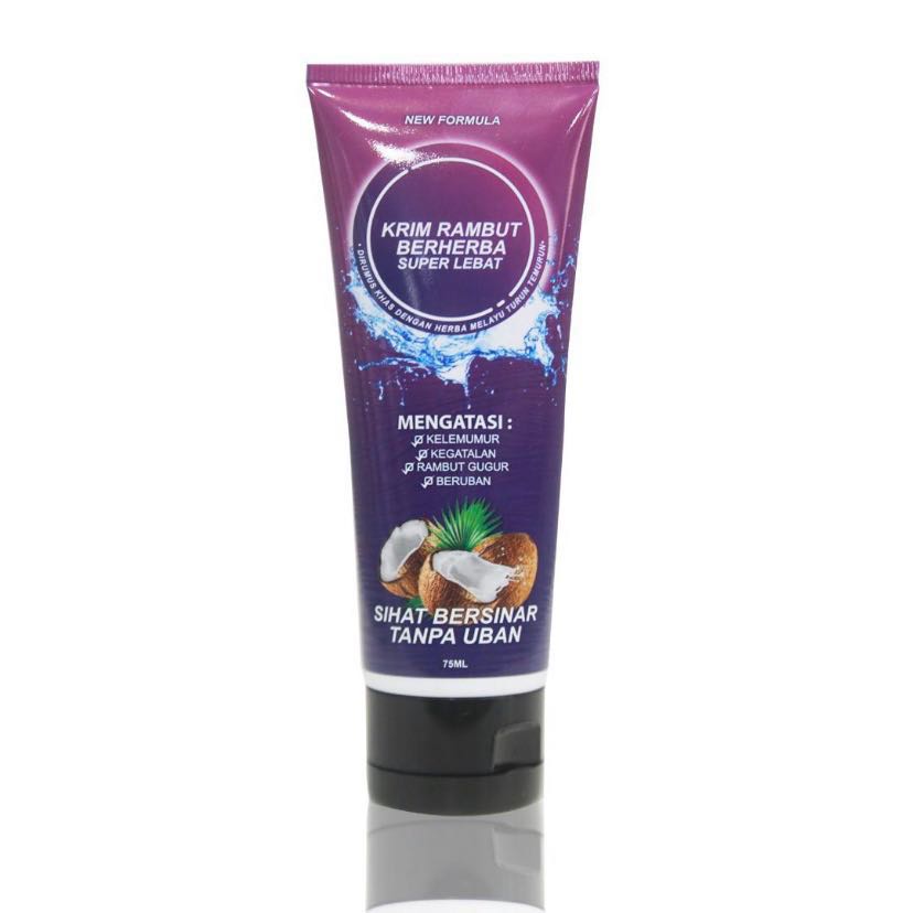 Krim Rambut Berherba Super Lebat Health Beauty Hair Care On Carousell