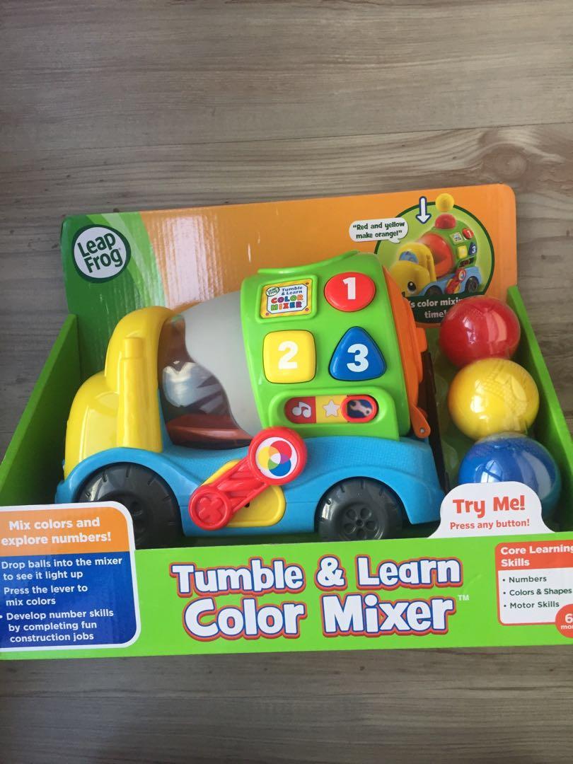 leapfrog tumble & learn color mixer
