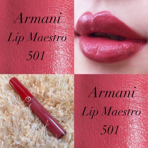 Lipstick Armani lip maestro 501, Beauty & Personal Care, Face, Makeup on  Carousell