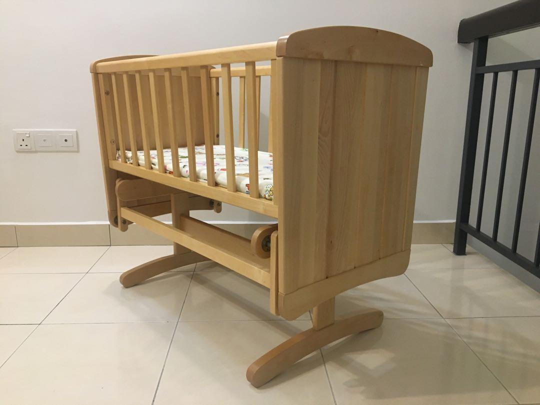 Mothercare gliding crib mattress outlet