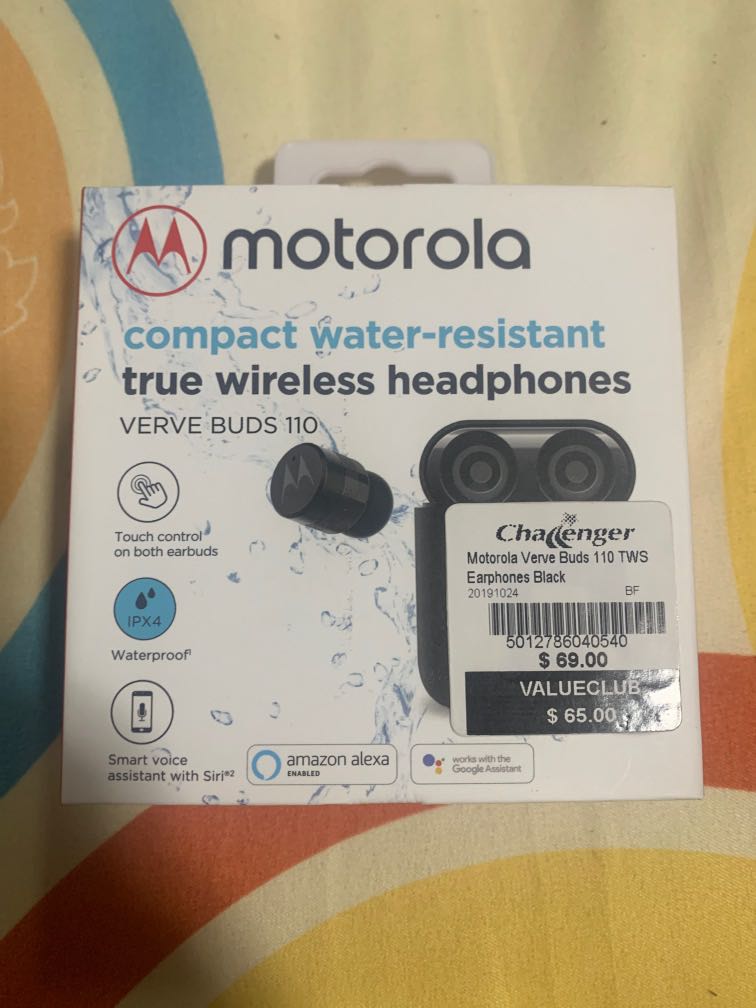 Motorola Verve Buds 110 Audio Earphones On Carousell