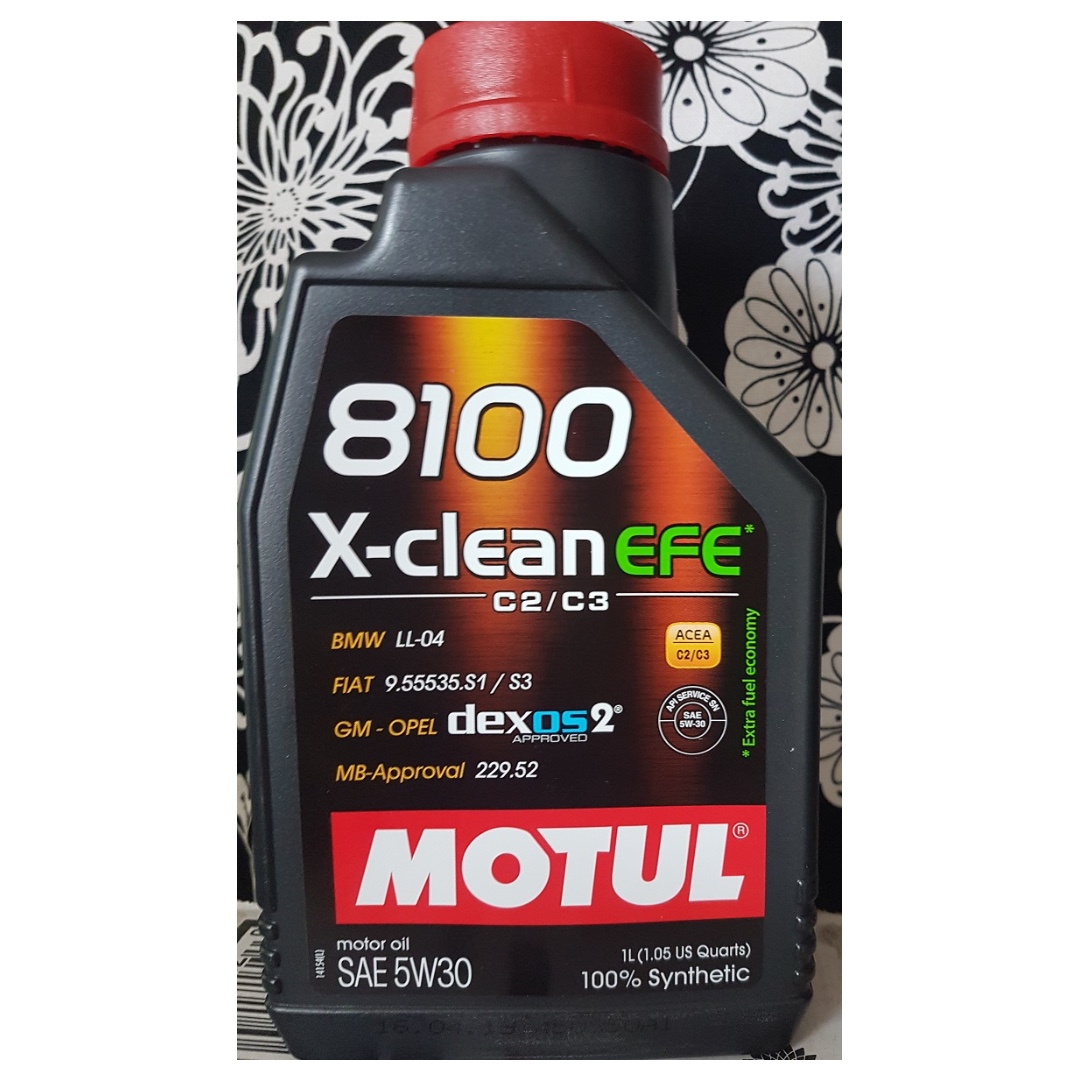 Out Of Stock Motul 8100 X Clean Efe 5w 30 1l France Car Accessories Accessories On Carousell