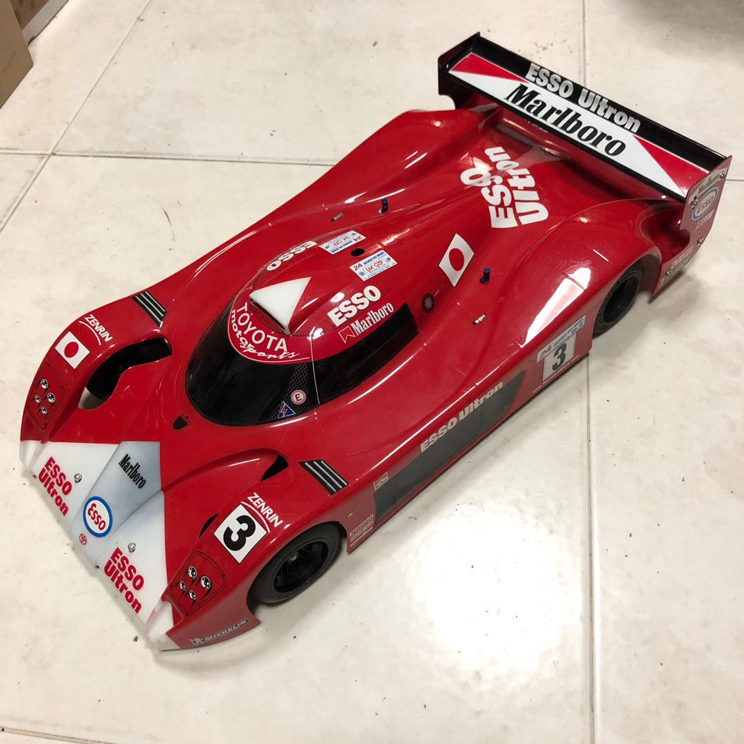 買付価格京商　TOYOTA　GT-One TS020 エフテンGＰ　組み立て途中未使用品 組立キット（エンジン）