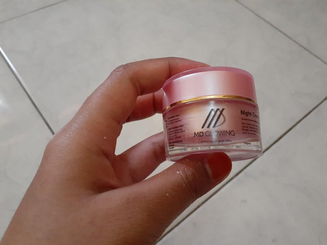 cream md glowing