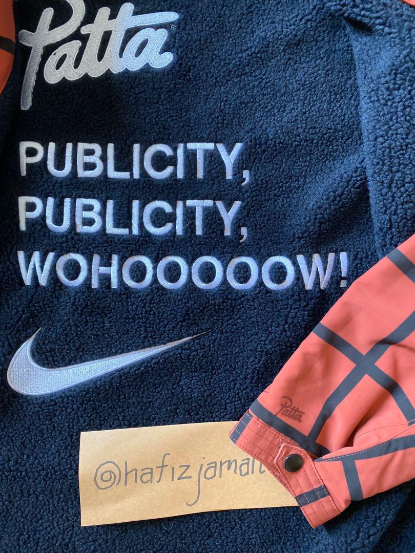 Nike nsw patta on sale coaches jacket mars stone