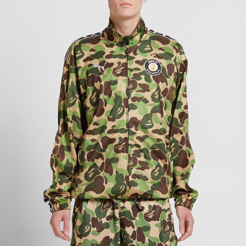 bape puma track jacket