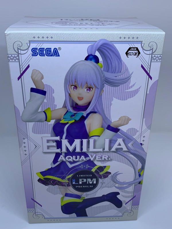 Re Zero Konosuba Emilia Aqua Ver Crossover Toys Games
