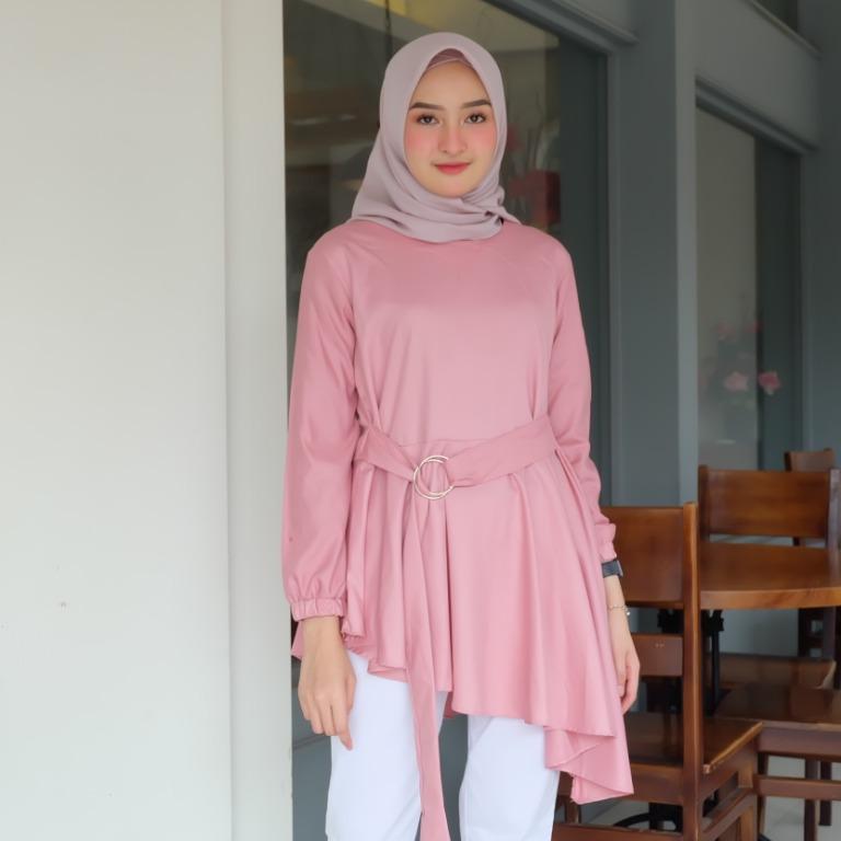 Tunik Wanita Terbaru Masa Kini Olshop Fashion Olshop Muslim Di Carousell