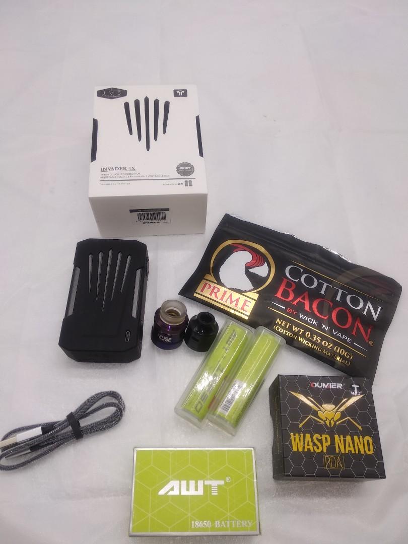 Vape Tesla Invader 4x Paket Kebul Murah Elektronik Lainnya Di Carousell