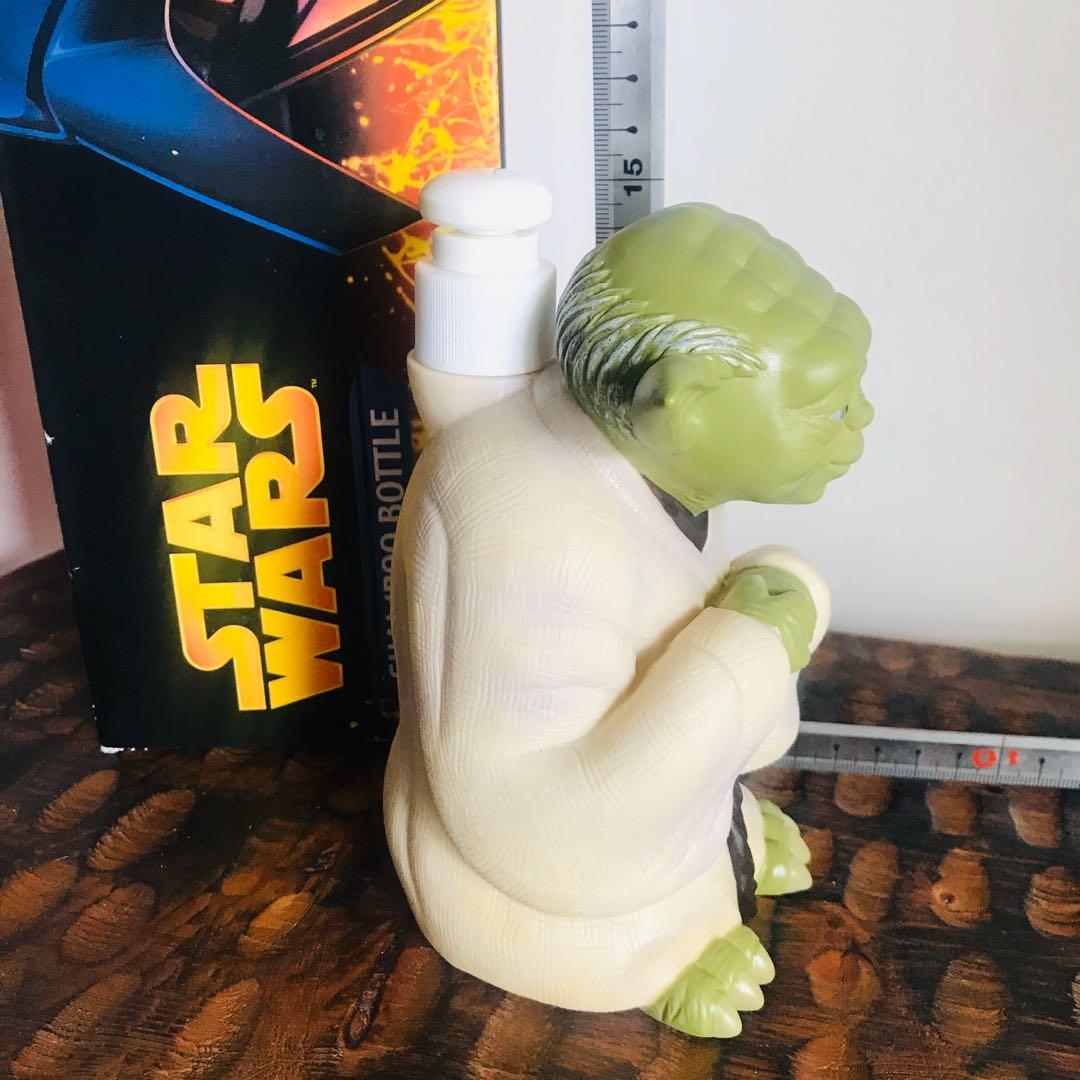 Vintage 2005 Star Wars Yoda Shampoo Bottle Japan Collectible, Hobbies