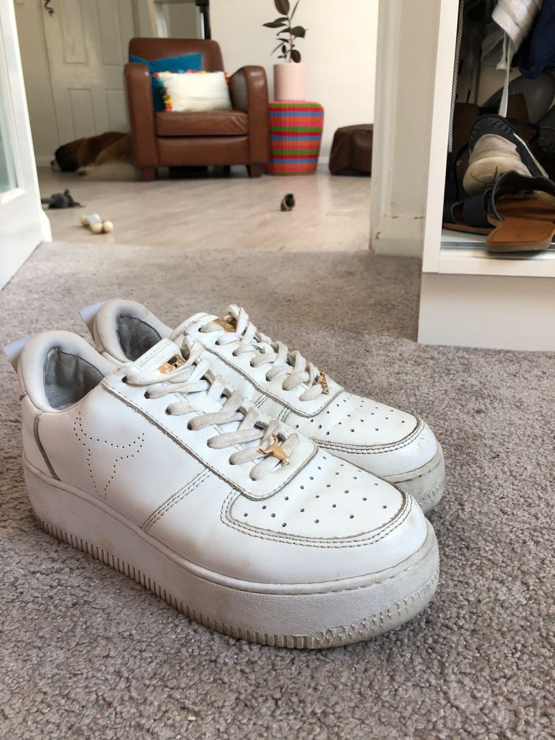 Windsor Smith Racer Sneakers White Leather Women s Fashion Shoes