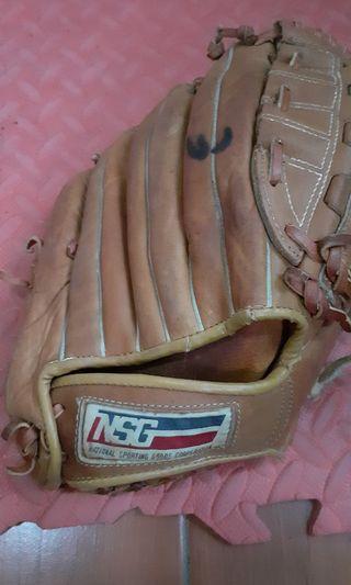 NSG baseball gloves, used, authentic, negotiable