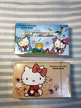 長榮航空 EVA AIR Hello Kitty 撲克牌 #free
