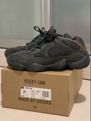 Adidas yeezy 500 on sale utility black singapore