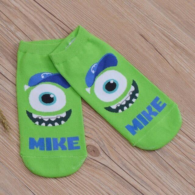 3D Printed Animal Cartoon Character Ankle Socks Foot Socks Foot Cover