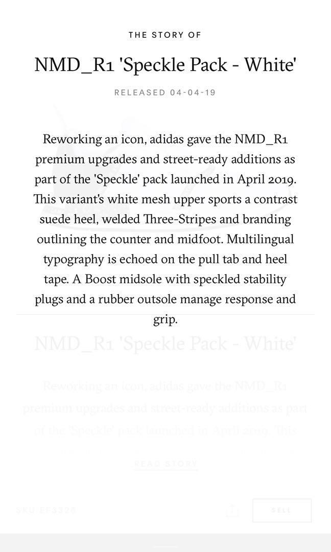 Nmd speckle pack white online