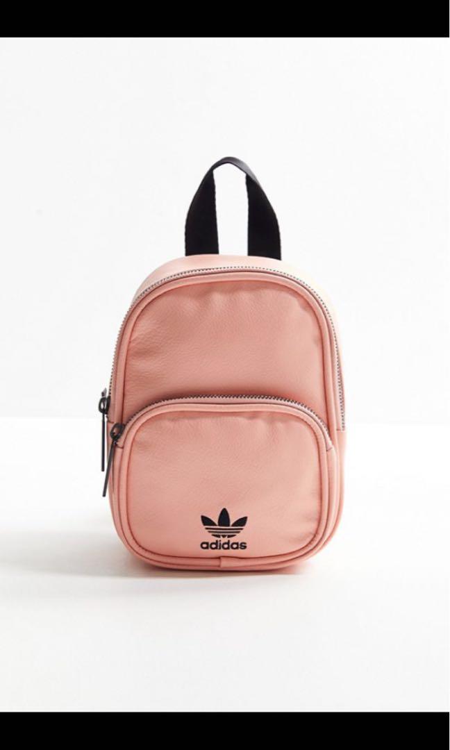 Adidas Pink Pebbled Leather Mini Backpack 11REGRETS Women s