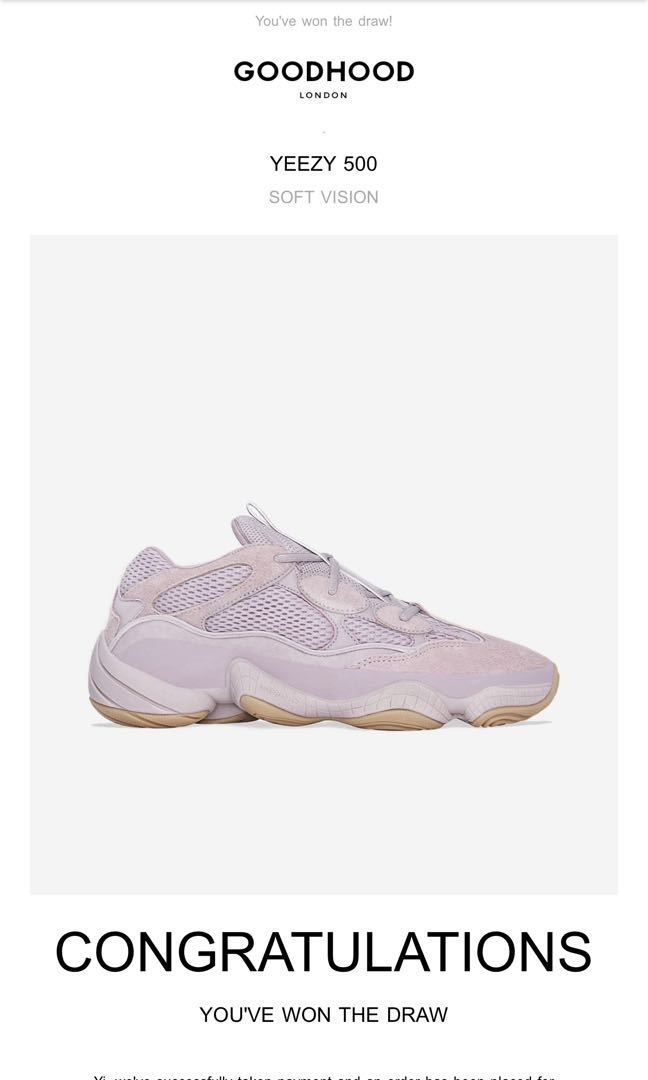 Adidas Yeezy 500 Soft Vision Men s Fashion Footwear Sneakers on Carousell