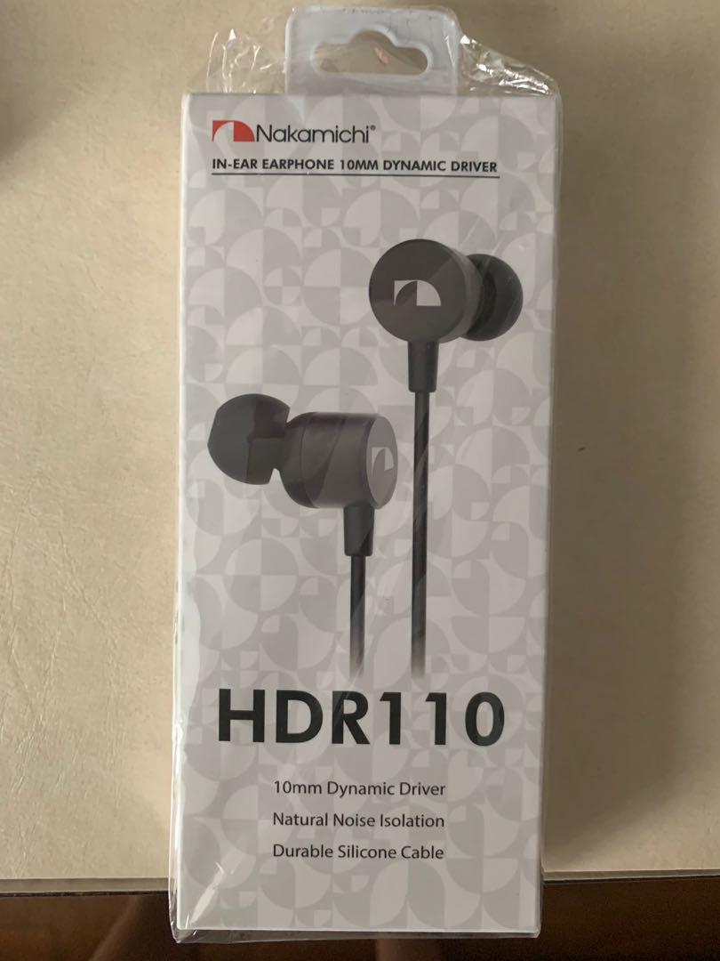 Brand New Nakamichi HDR 110 Earphone