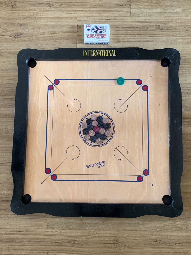 Carrom Board [Used], Hobbies & Toys, Toys & Games on Carousell