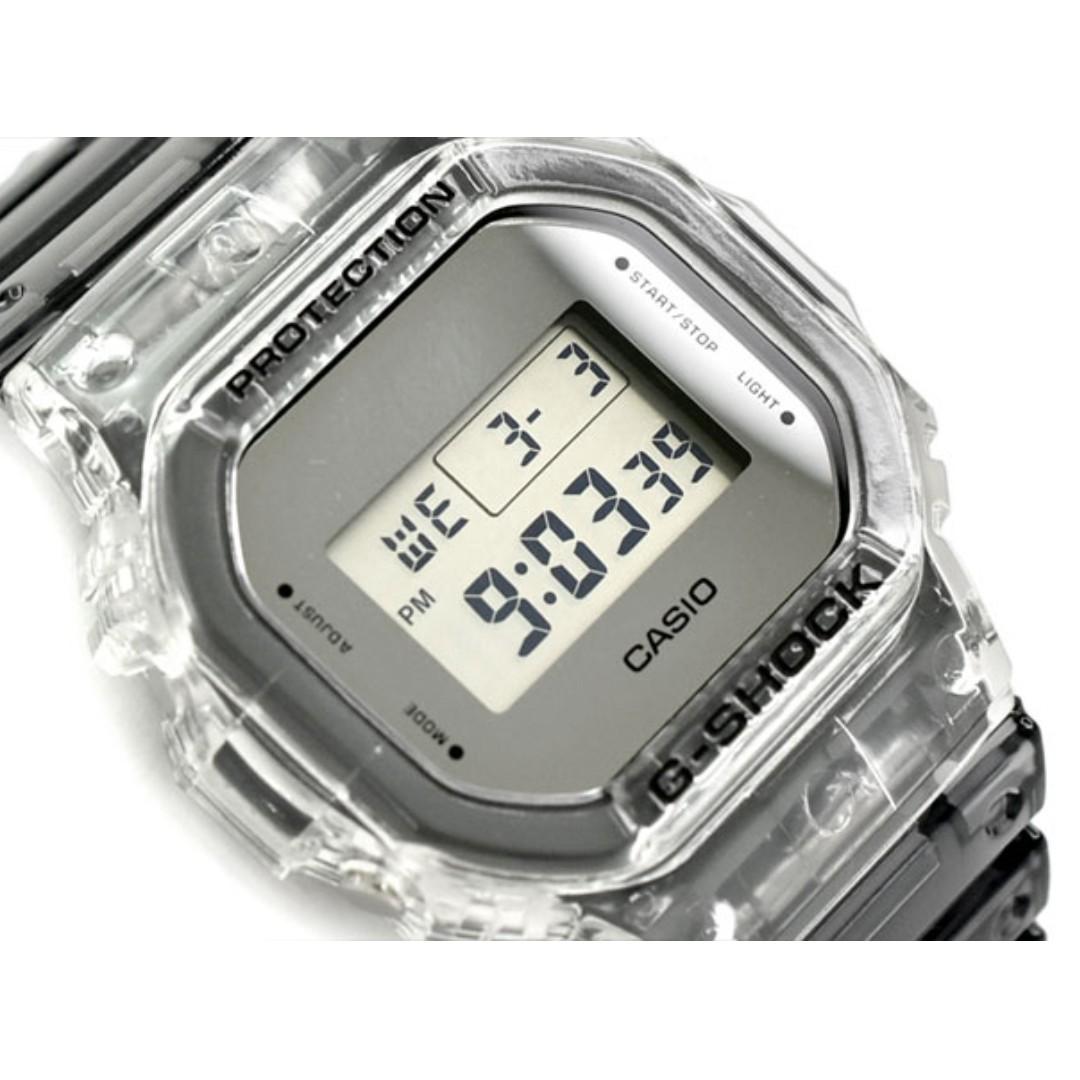 Casio dw 5600 on sale transparent
