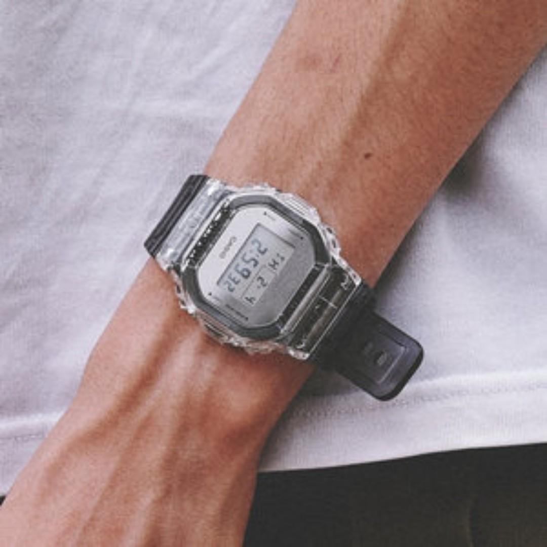 Casio G Shock DW 5600SK 1D DW 5600SK 1DR Semi Transparent Metallic Color Men s Watch DW 5600SK 1 DW 5600SK DW 5600