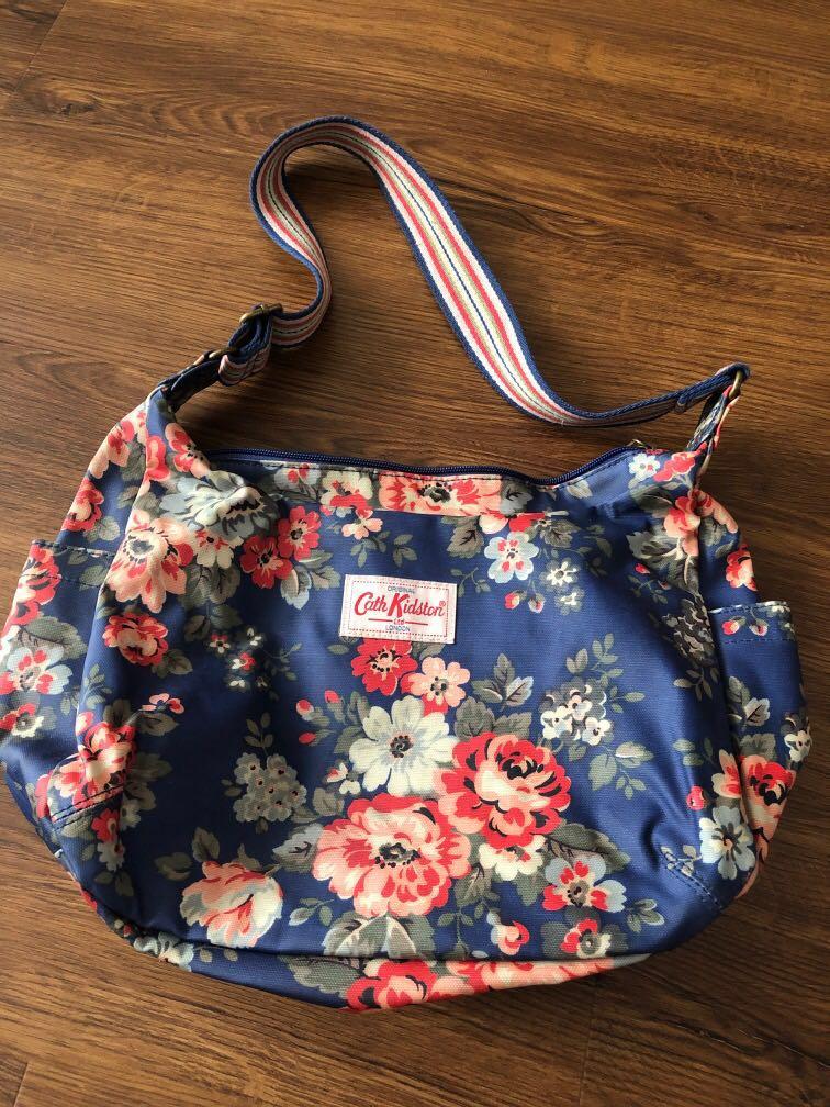 Cath kidston blue floral hotsell bag