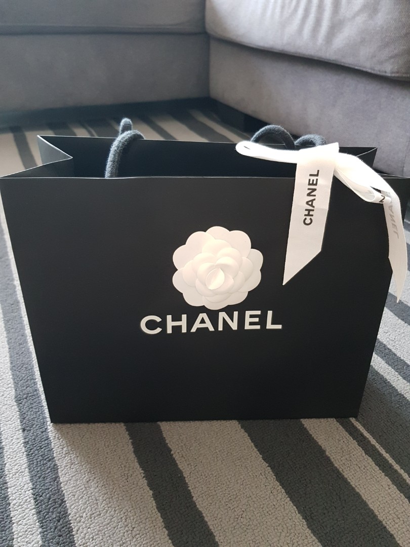 BN Chanel Paper Bag With Camellia Flower Luxury Accessories on Carousell