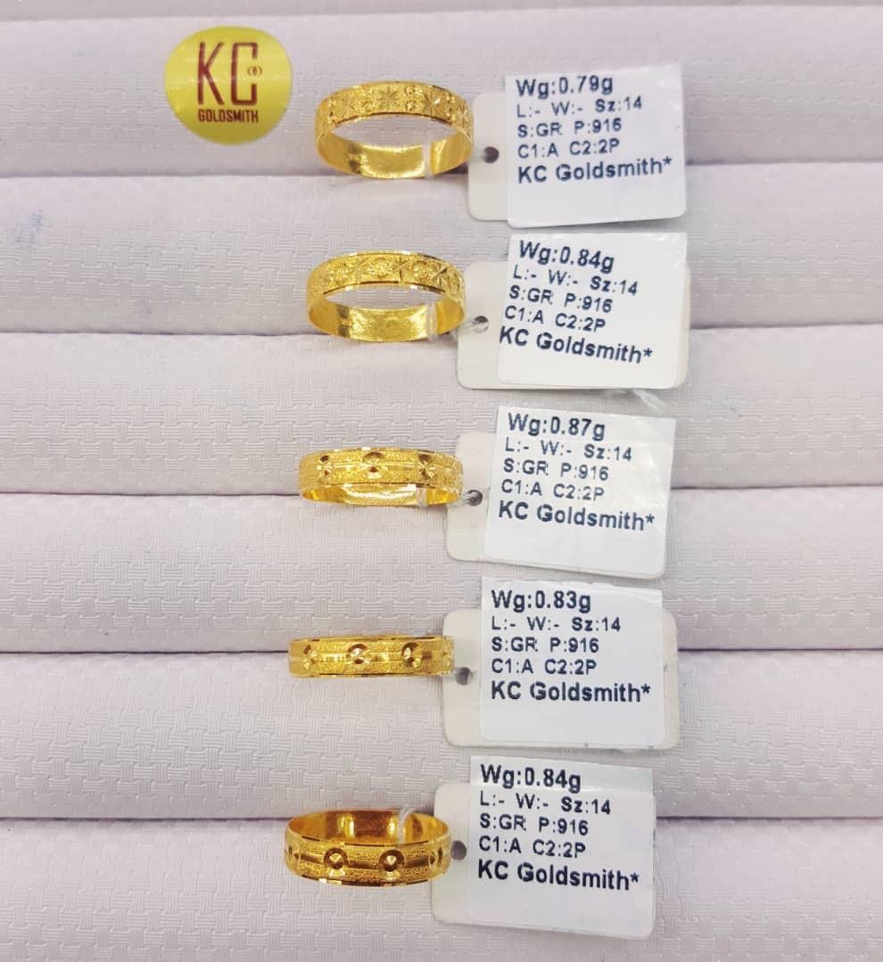 Cincin Belah Rotan Emas 916 Women S Fashion Jewellery On Carousell Nanti orang ingat bagi bagi cincin silver pulak. cincin belah rotan emas 916 women s