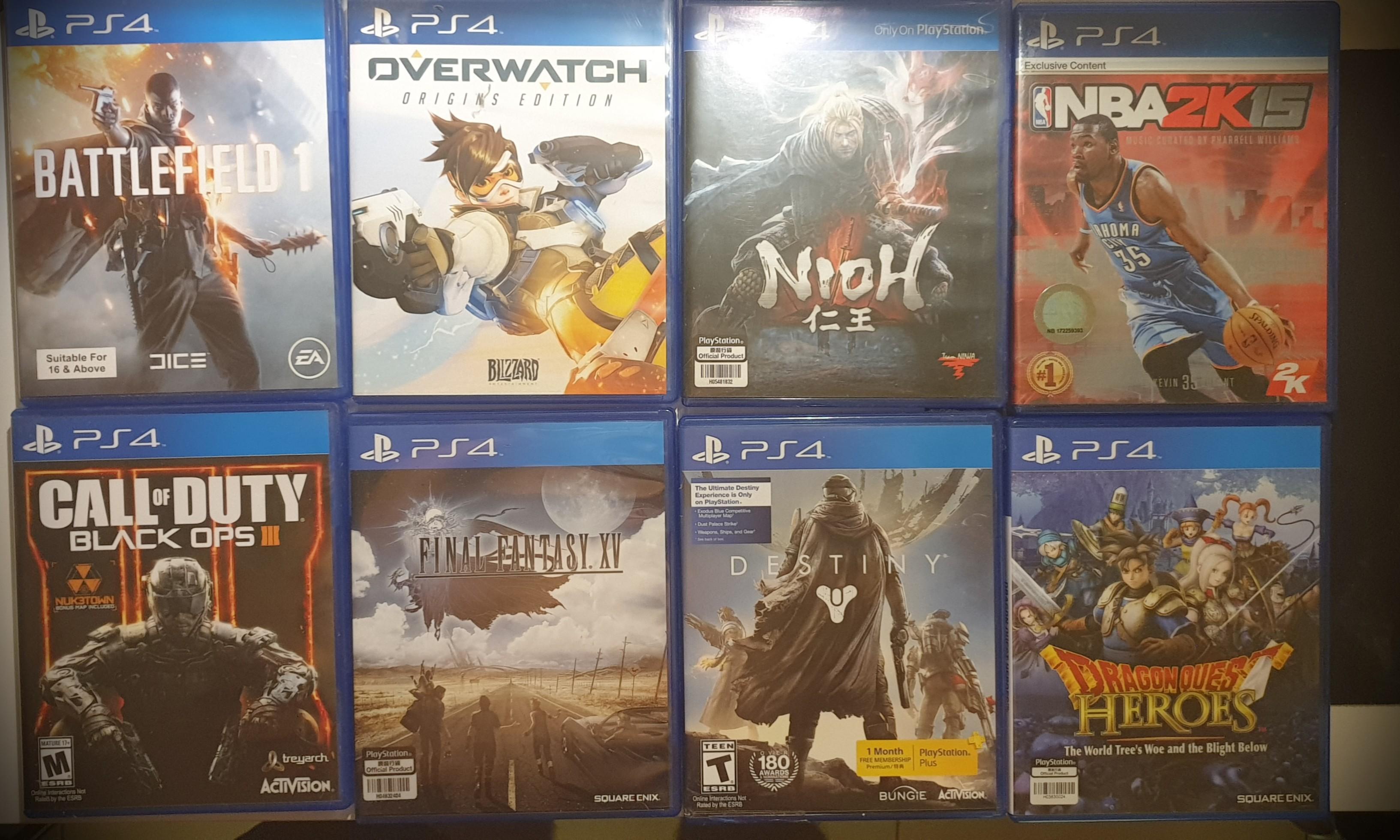 used ps4 video games