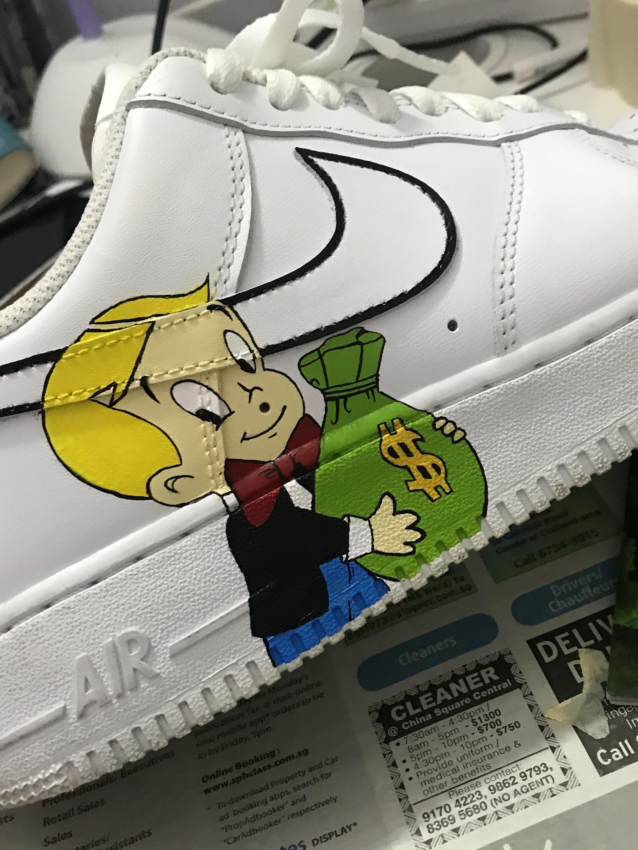 CUSTOM SHOE PAINTING Hobbies Toys Stationery Craft