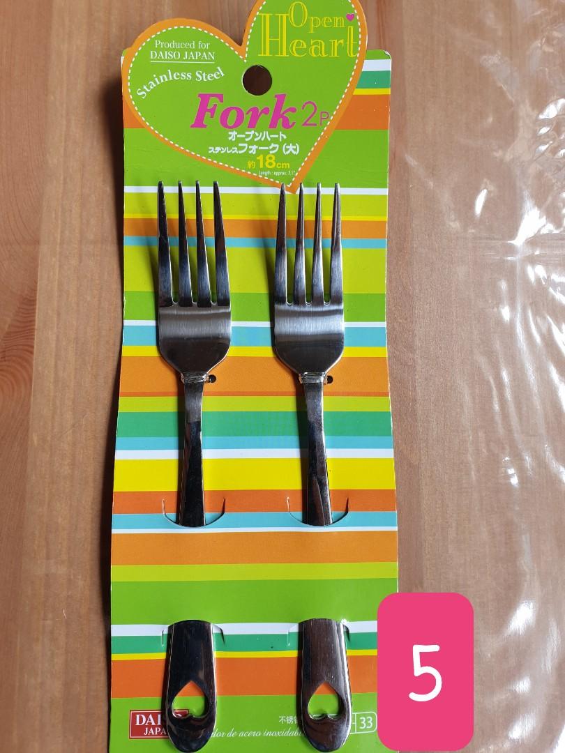 DAISO Cutlery sets Stainless Steel Spoons and Forks, Everything Else