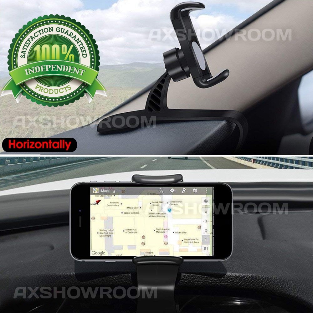 Dashboard HUD Universal Adjustable Car phone Holder Clamp Mount