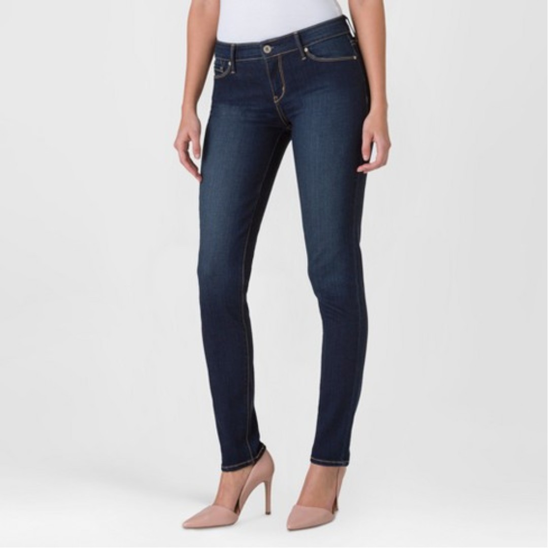 Levis slight curve new arrivals mid rise skinny