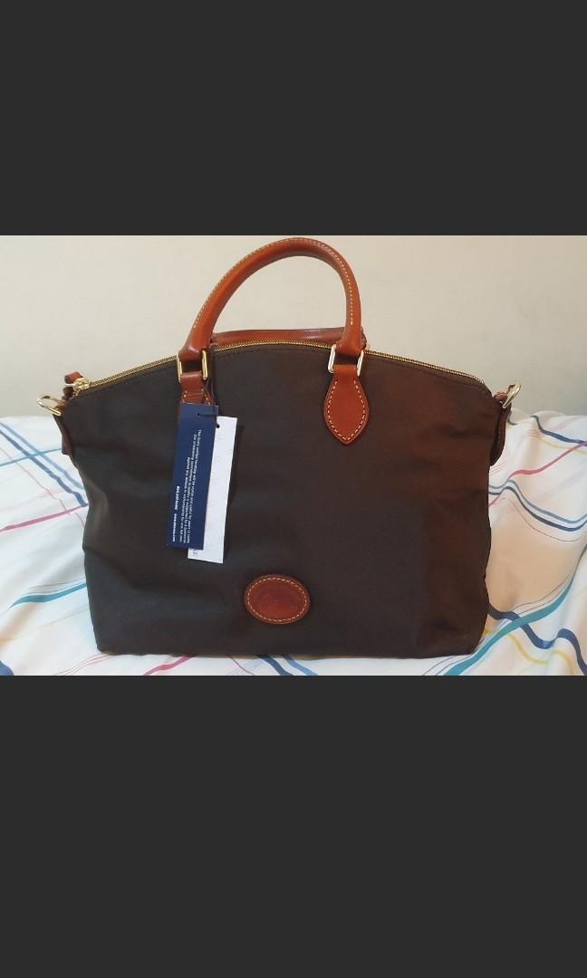 Dooney nylon satchel clearance