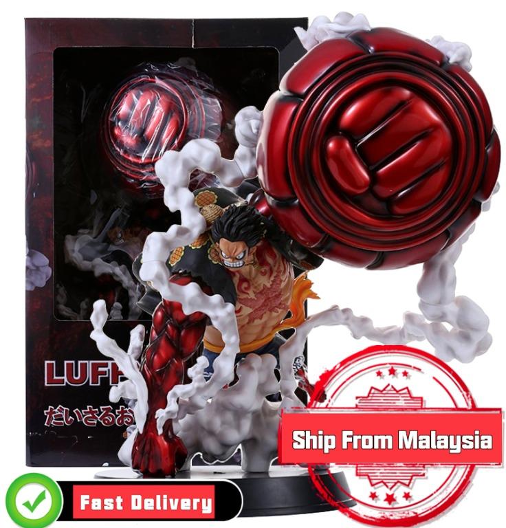 Exquisite Quality One Piece Gk Monkey D Luffy Gear 4 Oversize 50cm