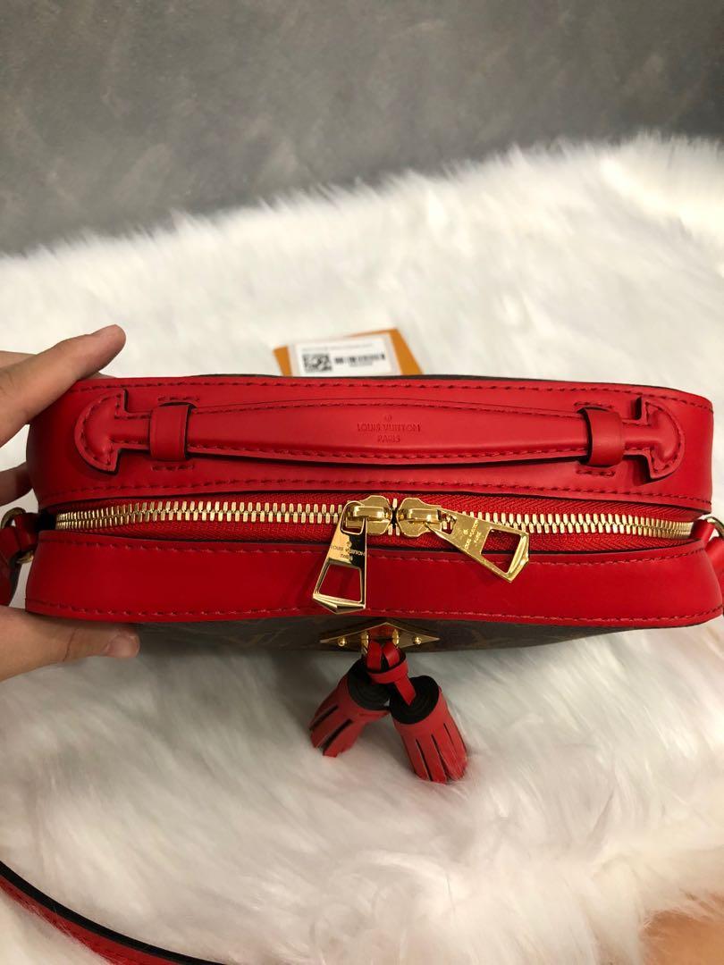 FINAL 1700$]Louis Vuitton Saintonge Red Bag, Luxury, Bags & Wallets on  Carousell