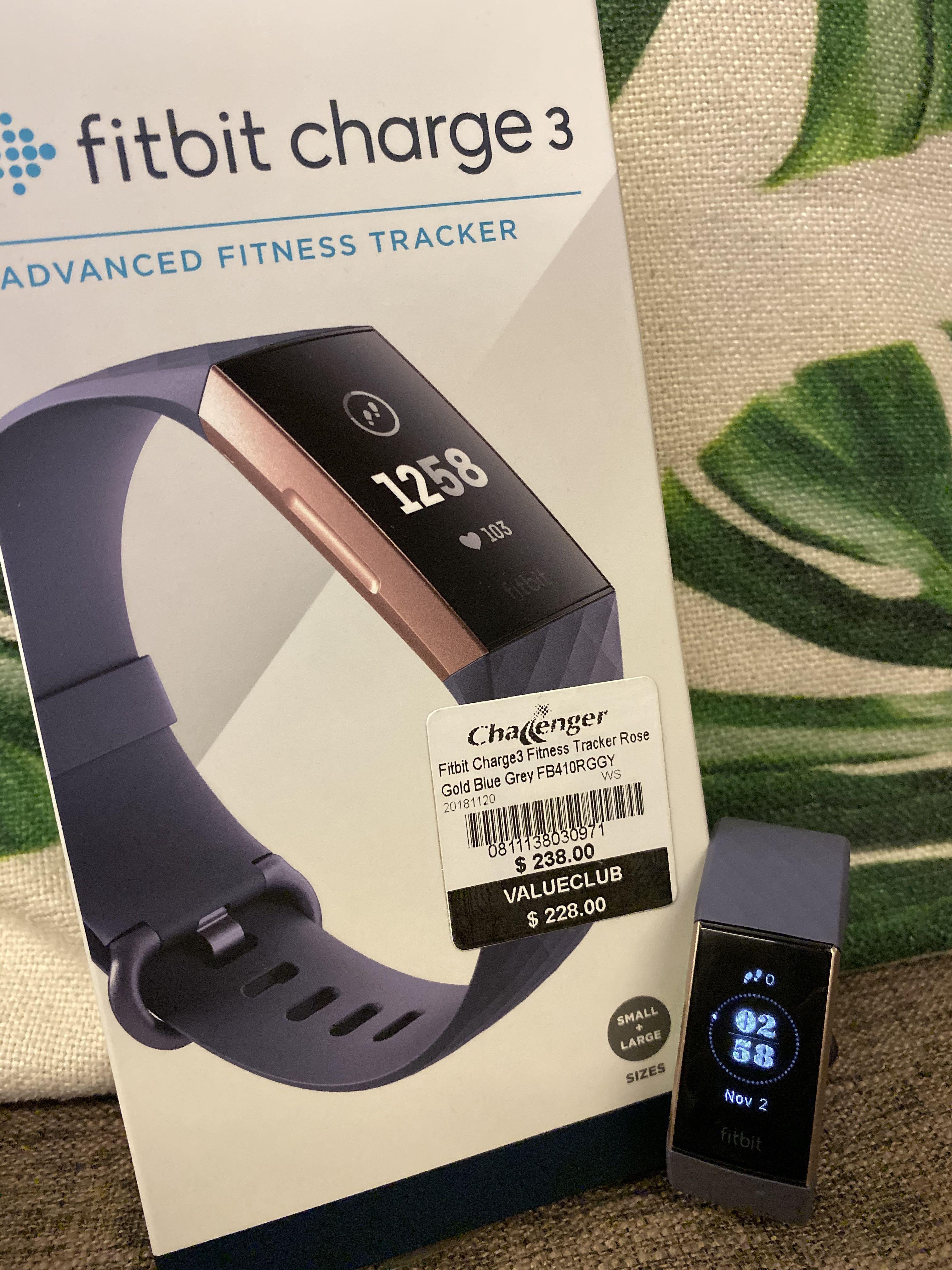 challenger fitbit charge 3