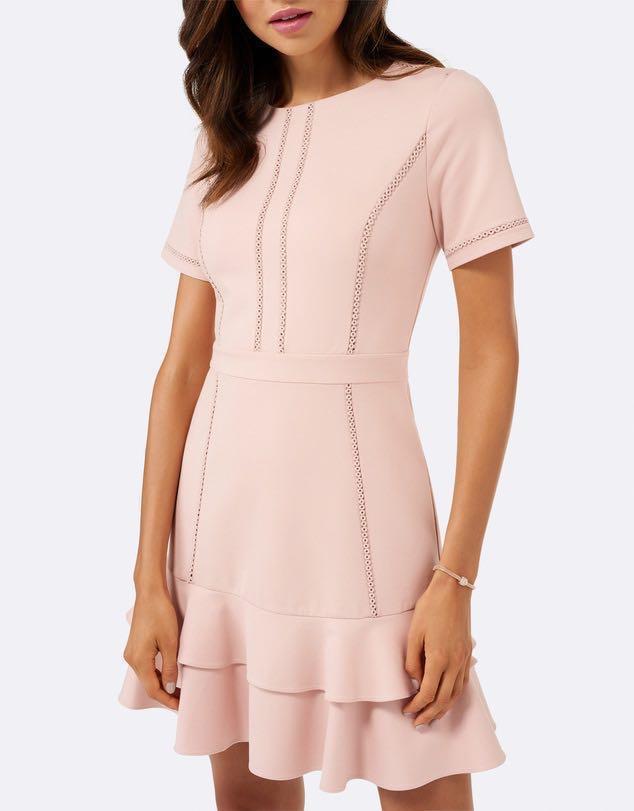 Audrey layered tea dress
