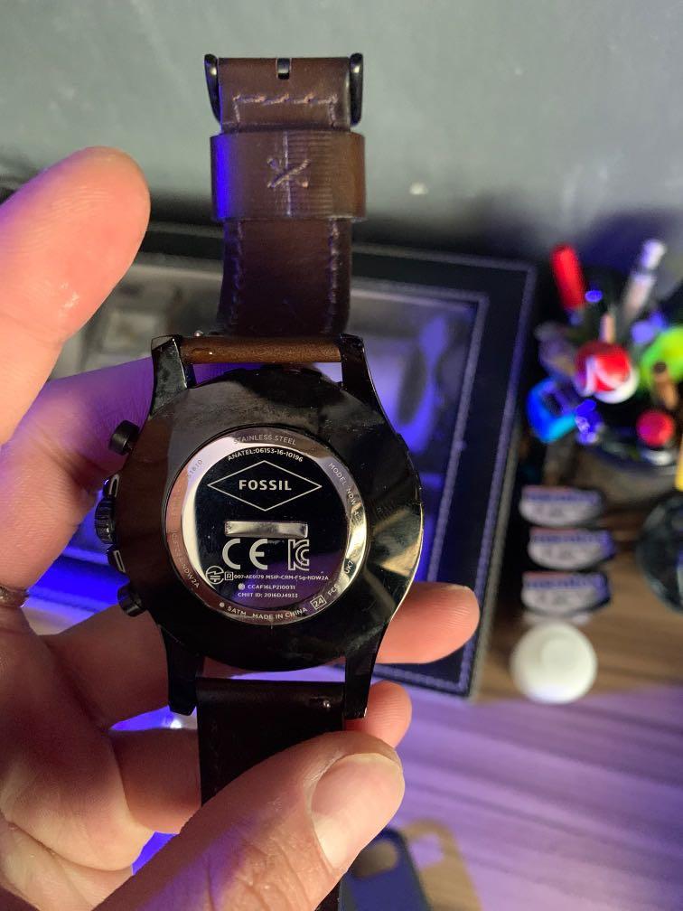 Bluetooth fossil watch hotsell