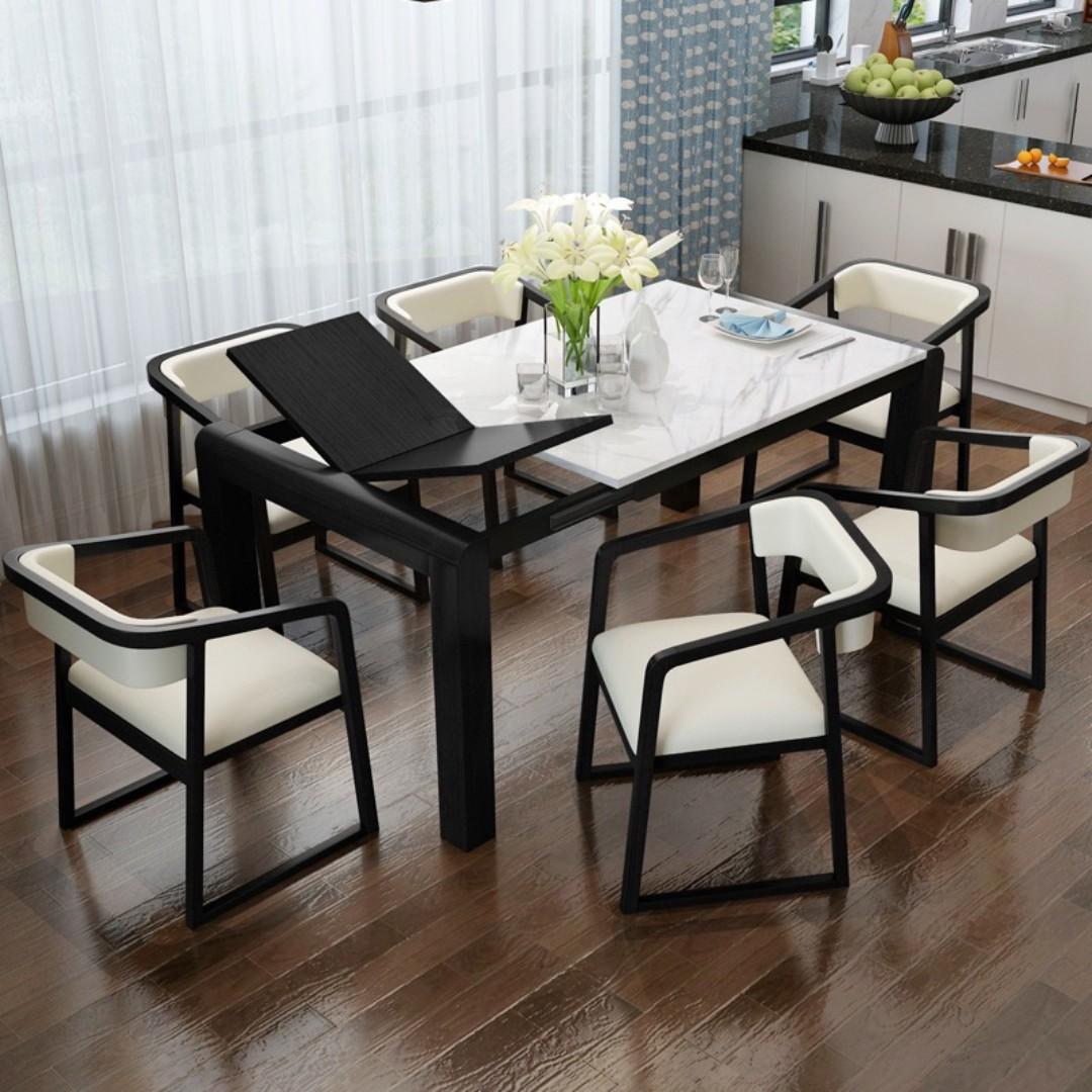 Frank Extendable Dining Table Furniture Tables Chairs On Carousell