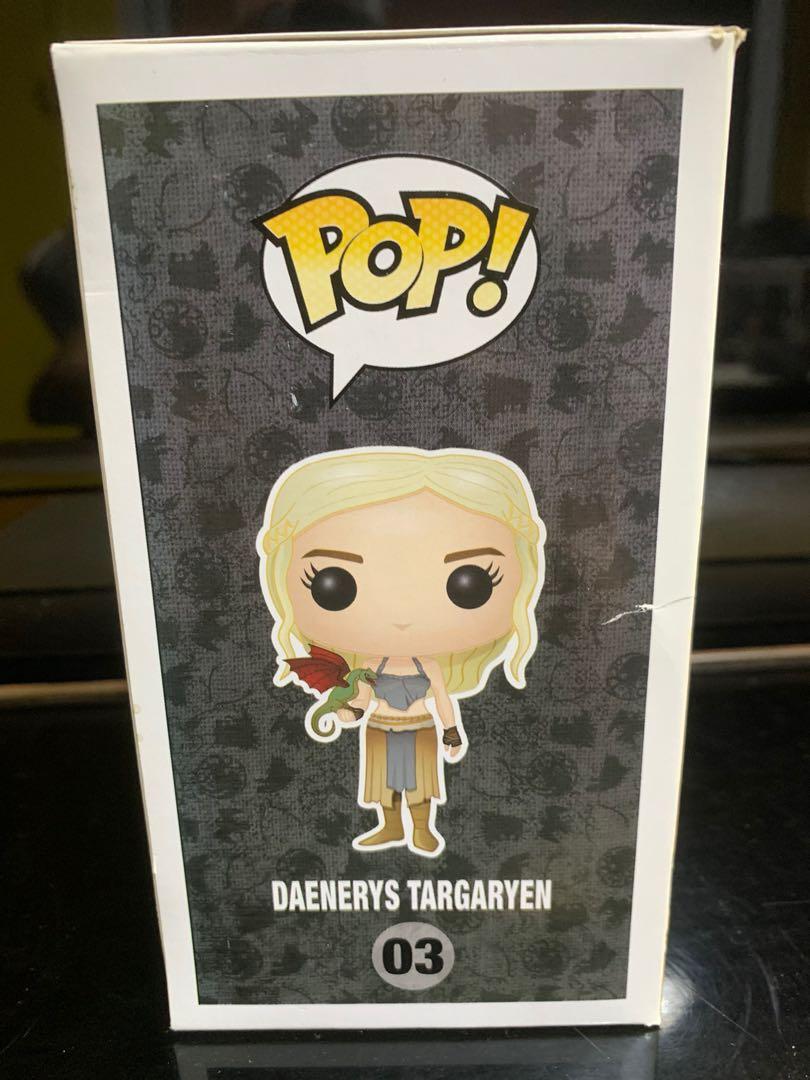 daenerys targaryen funko pop gold dragon