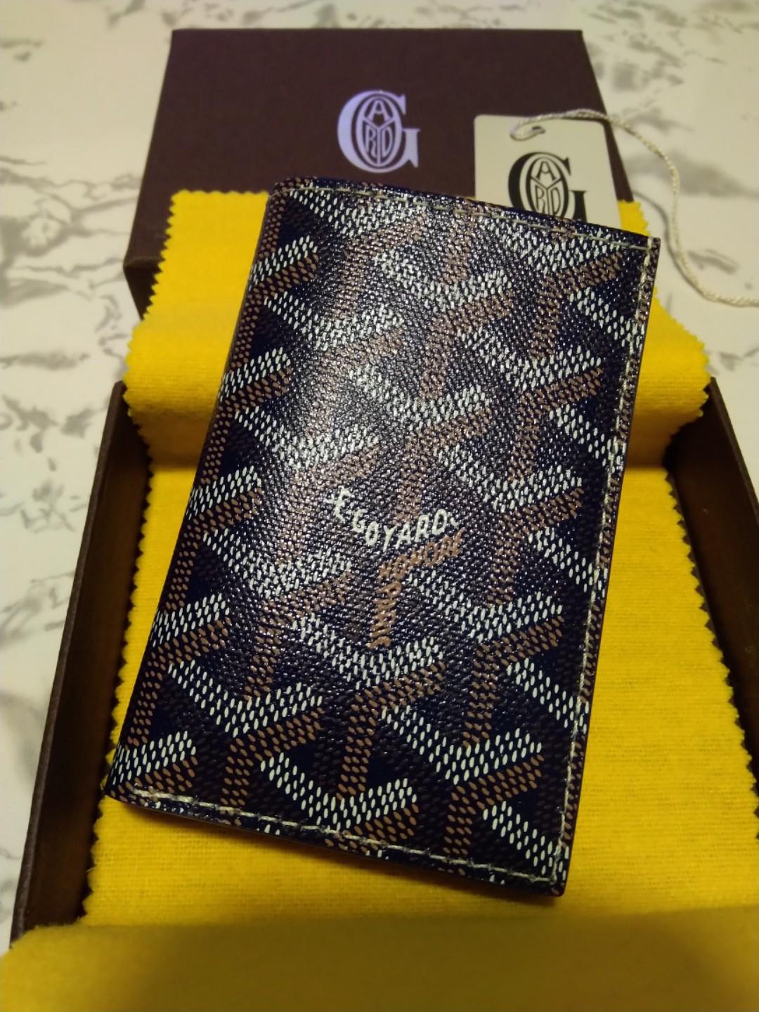 Goyard Card Holder, Luxury, Bags & Wallets on Carousell